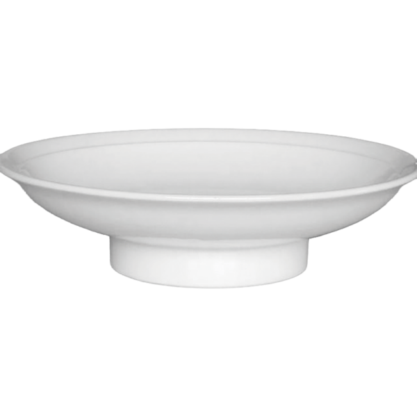 00000030 白 5 丸尺高台皿  31×8㎝ P.93 ￥9000（税抜）