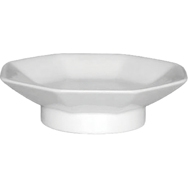 00000041 白 5 八角5.5高台皿  16×4.5㎝ P.93 ￥2300（税抜）