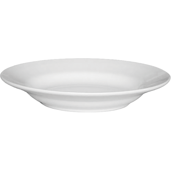 00000109 白 10 8吋スープ皿  20.8×3.5㎝ P.98 ￥1000（税抜）