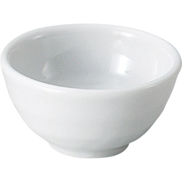 00000194 白 17 丸ぐい呑 6.4×3.4㎝ 50㏄ P.105 ￥500（税抜）