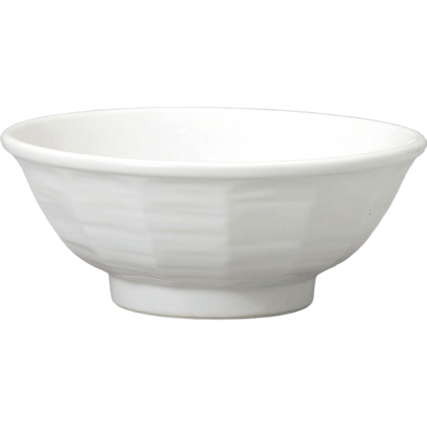 00000430 特選麺の器 12 白 22㎝けずり丼 21.5×8.6㎝ 1400㏄ P.165 ￥1300（税抜）
