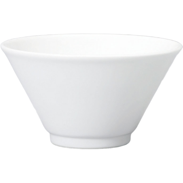 00000498 特選麺の器 13 白 切立14㎝深丼 13.7×7.8㎝ 530㏄ P.166 ￥700（税抜）