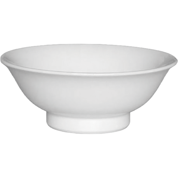 00000714 白 3 7寸反高台丼（三友） 21.2×8.4㎝ 1200㏄ P.91 ￥2300（税抜）