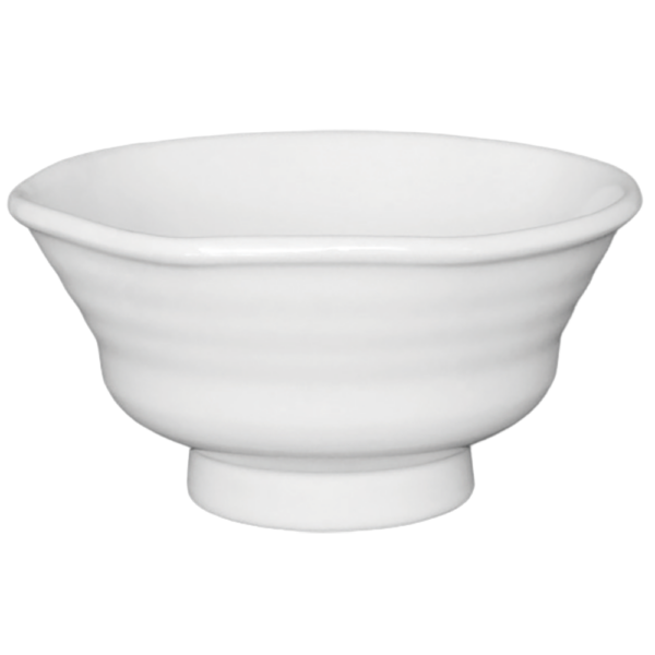 00000836 手捻り丼 白 5.5丼 16.6×8.3㎝ 700㏄ P.48 ￥1950（税抜）