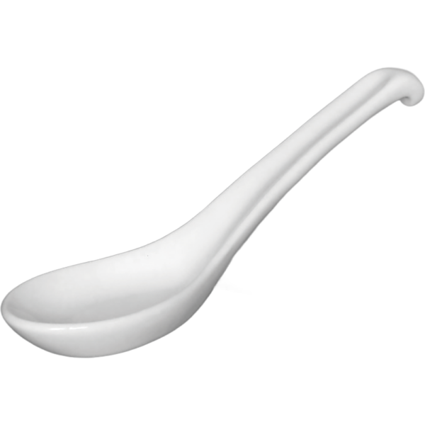 00000839 レンゲ 1  白 20㎝掛レンゲ  19.8×5.3㎝ P.184 ￥1400（税抜）