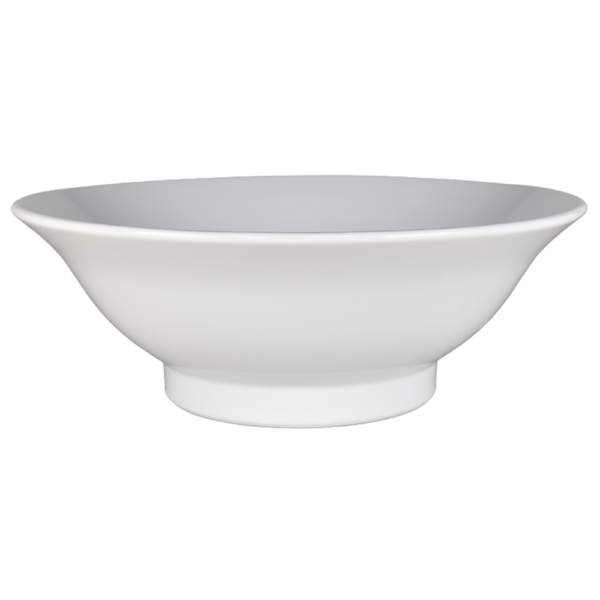 00000995 新形状（反丼） 白 新型反7寸丼 21.8×7.8㎝ 1100㏄ P.57 ￥2150（税抜）