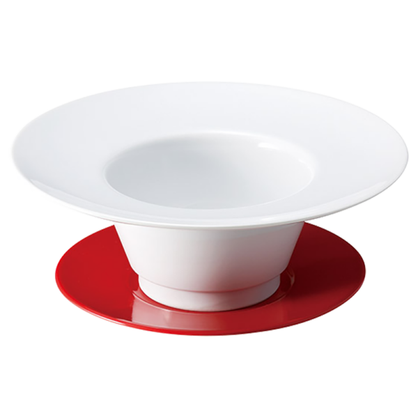 00001259 スタイリッシュ麺丼 2 白 26㎝ステージボール 26.4×9.6㎝ 690㏄ P.39 ￥4400（税抜）