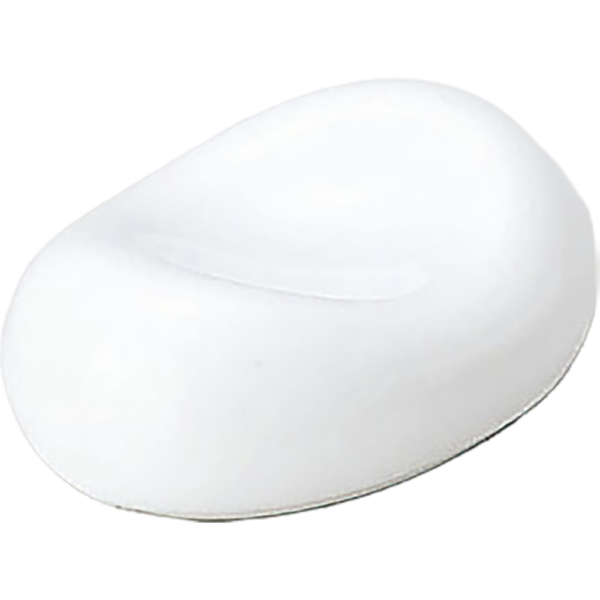 00001265 白 16 丸型箸置 4.4×3.3㎝ P.104 ￥200（税抜）