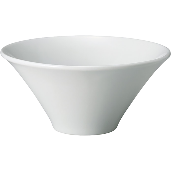 00001314 特選麺の器 15 白 7寸薄筋朝顔丼 21.3×10㎝ 1300㏄ P.168 ￥2200（税抜）