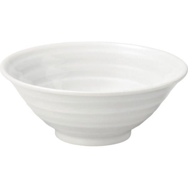 00001324 白 3 6寸反そば丼 18×7.3㎝ 750㏄ P.91 ￥1300（税抜）