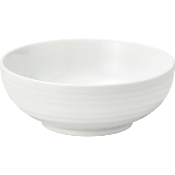 00001325 白 3 6.5めん鉢  19.7×7.6㎝ P.91 ￥2500（税抜）