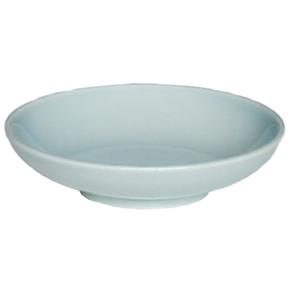 00020022 タレ皿・取皿 青磁 4寸深皿 12.7×3.2㎝ P.25 ￥850（税抜）