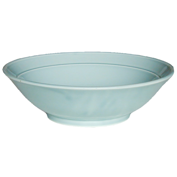 00020072 ﾒｶﾞ丼･ｷﾞｶﾞ丼 2 青磁 尺丼 31.5×9.5㎝ 3200㏄ P.7 ￥18000（税抜）