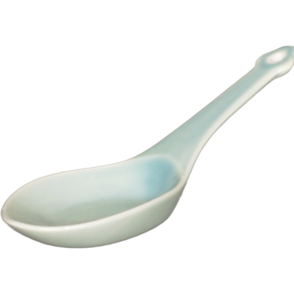 00020210 レンゲ 2 青磁 特大レンゲ  22×8㎝ P.185 ￥1900（税抜）