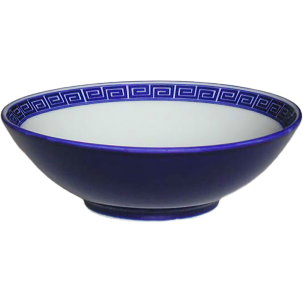 00080055 ルリ雷門 丸6.8丼  20.7×6.6㎝ 950㏄ P.152 ￥2400（税抜）