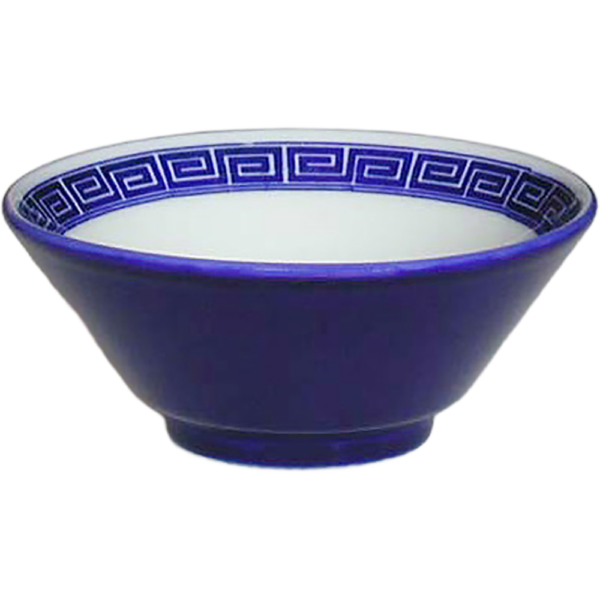 00080163 ルリ雷門 筋入ライス丼  14.8×6.4㎝ 400㏄ P.152 ￥1950（税抜）