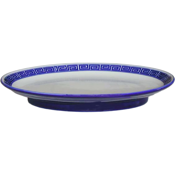 00080237 ルリ雷門 7.5冷麺皿  22×4.2㎝ P.152 ￥2650（税抜）