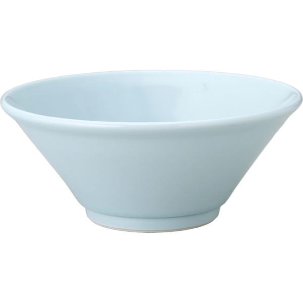 00101084 特選麺の器 20 青白磁 新切立22㎝丼 21.6×9.1㎝ 1350㏄ P.173 ￥1400（税抜）