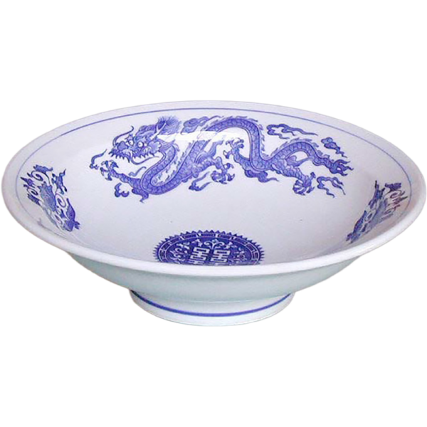 00150027 イングレーズ竜華 丸7寸高台皿  21.8×6.5㎝ 1075㏄ P.144 ￥3700（税抜）