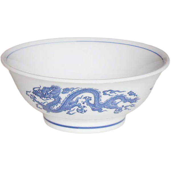 00150058 特選麺の器 6 竜華（イングレーズ） 丸反6.5丼 19.8×8.5㎝ 1250㏄ P.159 ￥3700（税抜）