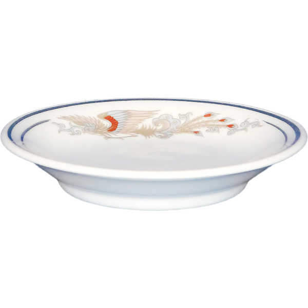 00200001 パステル鳳花 2.8皿  8.8×1.8㎝ P.136 ￥650（税抜）