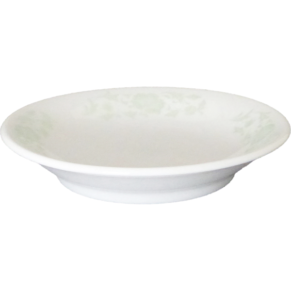 00300003 メタリックグリーン唐草 2 3寸皿  10×1.9㎝ P.131 ￥1100（税抜）