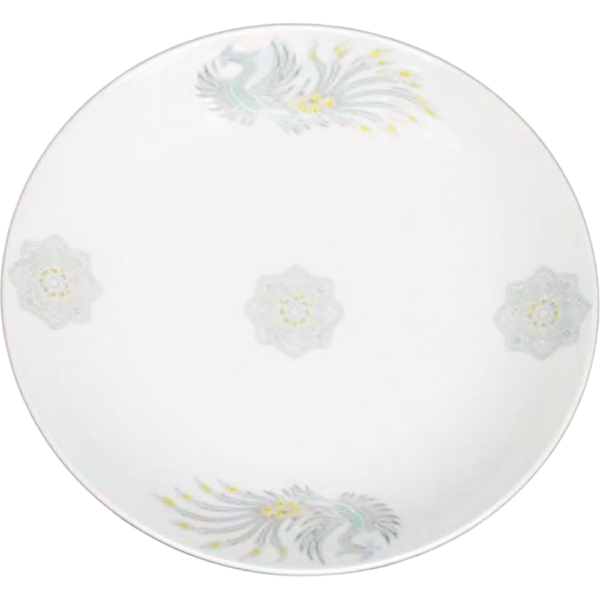 00310119 北京 8吋メタ皿  21.2×2.3㎝ P.138 ￥1500（税抜）