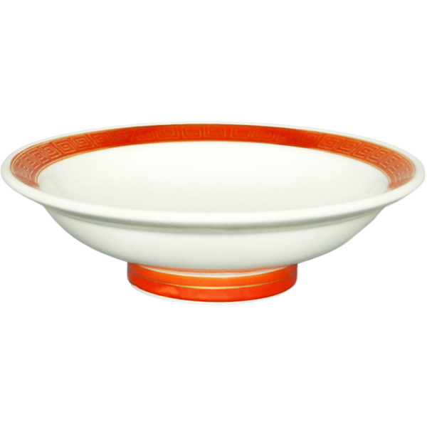 00330026 赤金 丸6寸高台皿  18.7×5.5㎝ P.137 ￥2150（税抜）