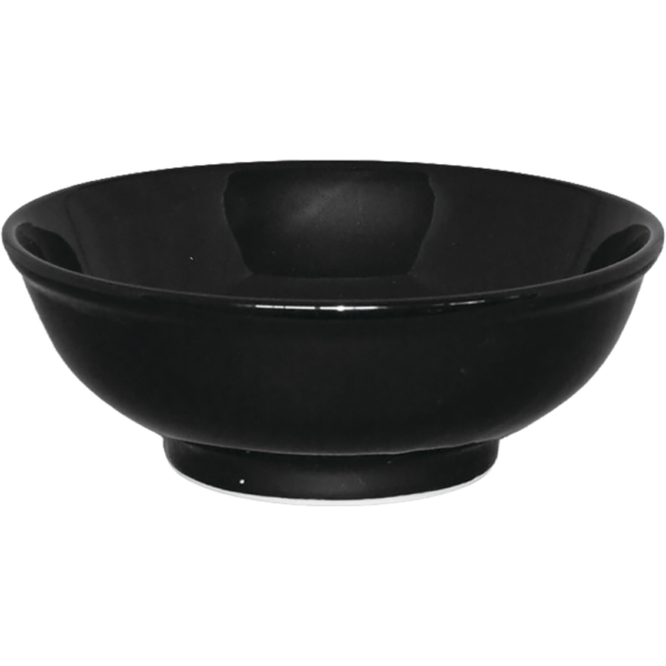 00400046 黒釉 3 6.5玉丼	 19.3×7.2㎝ 1000㏄ P.108 ￥3000（税抜）