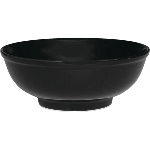 00400048 黒釉 3 7寸玉丼	 21.8×8.4㎝ 1400㏄ P.108 ￥4300（税抜）