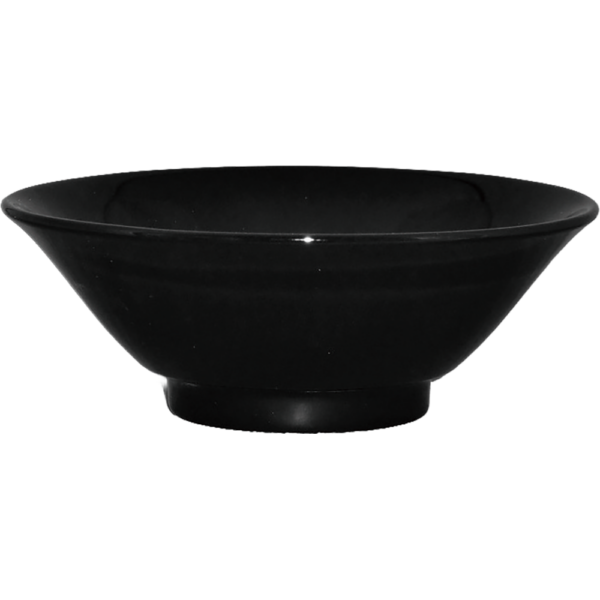 00400065 とんこつ 黒釉 切立6.3丼 19.5×6.9㎝ P.16 ￥1400（税抜）