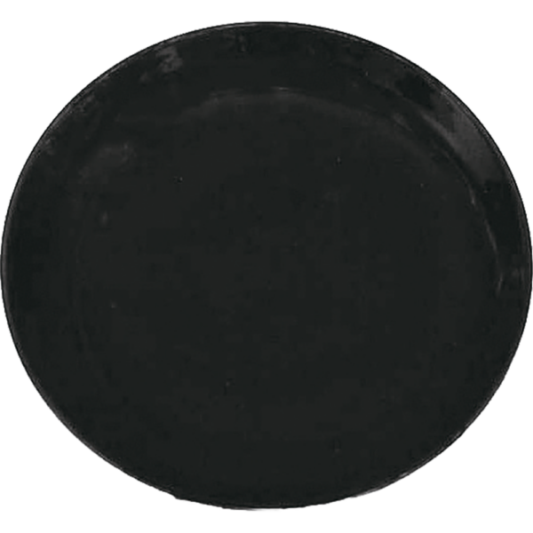 00400121 黒釉 2 10吋メタ皿 26.7×2.5㎝ P.107 ￥2400（税抜）