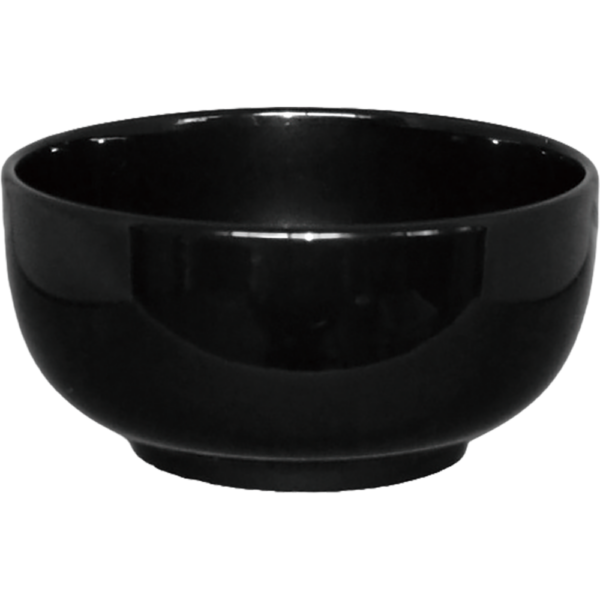 00400156 黒釉 3 5寸深丼 15.6×7.1㎝ 850㏄ P.108 ￥3100（税抜）
