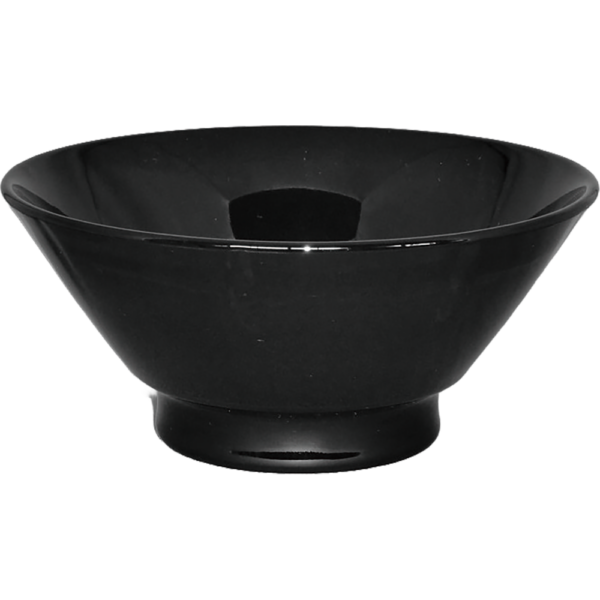 00400687 黒釉１ 切立高台7寸丼 21×9.2㎝ 1280㏄ P.106 ￥2700（税抜）