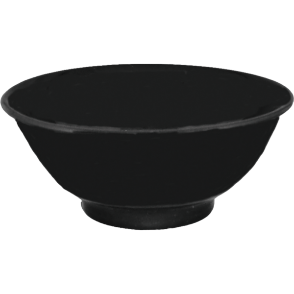 00400785 黒釉１ お子様丼 17.2×7.2㎝ 670cc P.106 ￥1750（税抜）