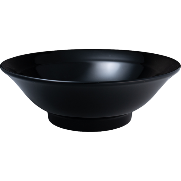 00400957 黒釉１ 7.5リム丼 24.4×8.7㎝ 1700㏄ P.106 ￥3900（税抜）