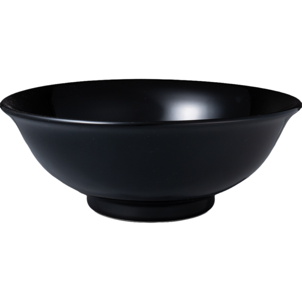 00401104 黒釉１ 6.3浅丼 19.5×7.3㎝ 930㏄ P.106 ￥1950（税抜）