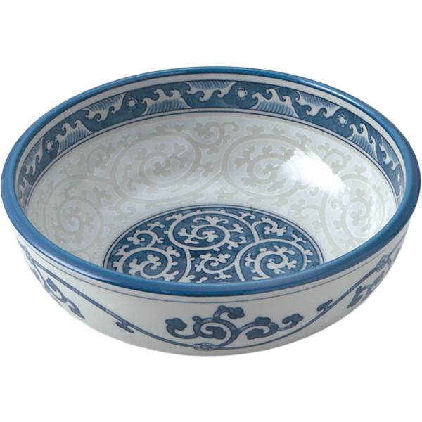 00410032 波唐草 1 4寸ボール  13×5.5㎝ P.150 ￥900（税抜）