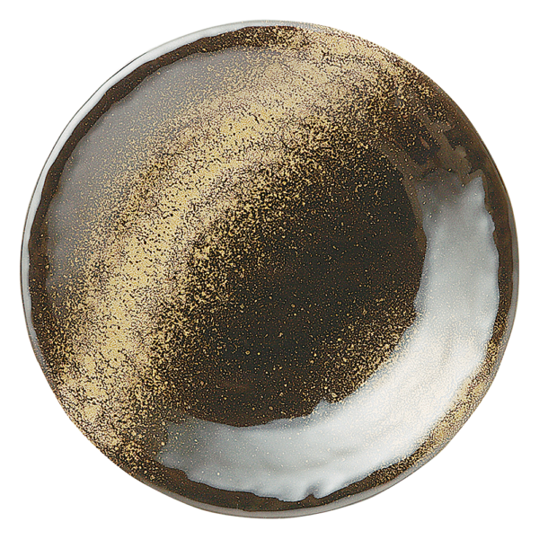 00500625 金華 石目7寸皿 22.5×3.1㎝ P.45 ￥1500（税抜）