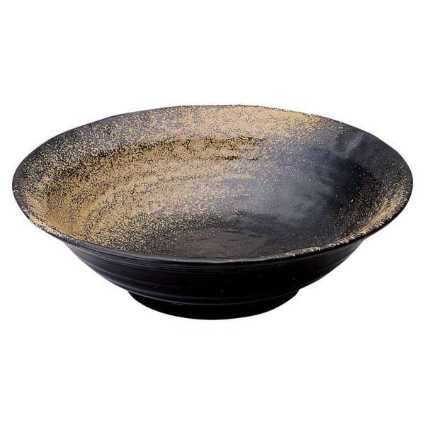 00501273 ﾒｶﾞ丼･ｷﾞｶﾞ丼 3 金華 石目リム尺鉢 30.7×9㎝ P.8 ￥7300（税抜）