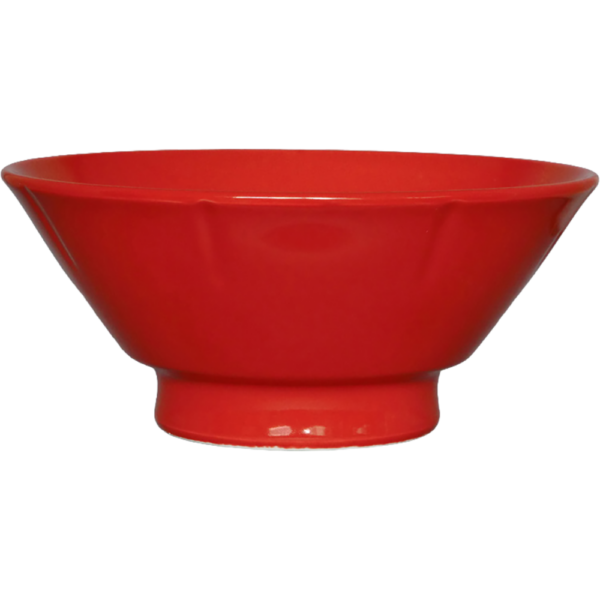 00540687 ウルトラレッド 切立高台7寸丼 21×9.2㎝ 1280㏄ P.60 ￥3000（税抜）