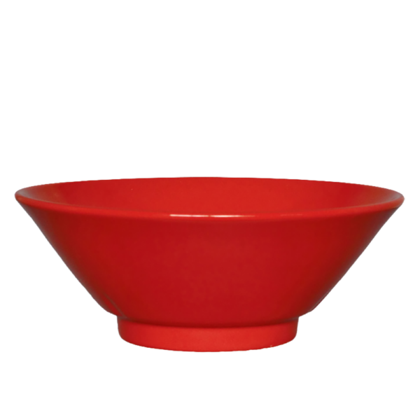 00540731 ウルトラレッド 切立6.8丼（厚口） 20.1×7.7㎝ 1000㏄ P.60 ￥2450（税抜）