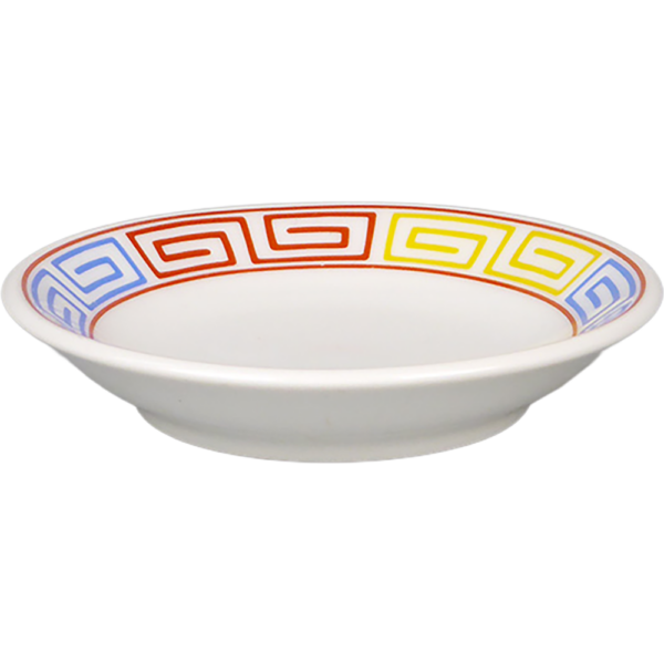 00650003 特選麺の器 3 支那絵（転写） 3寸皿 10×1.5㎝ P.156 ￥1250（税抜）