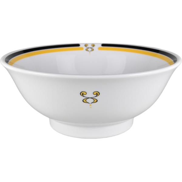 00800059 特選麺の器 1 リムライン（黄） 丸反7寸丼 20.8×8.3㎝ 1310㏄ P.154 ￥3150（税抜）