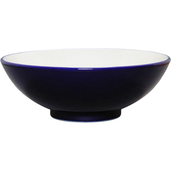 00920814 ルリ釉（中白） 丸6寸丼  18.2×6.4㎝ 700㏄ P.73 ￥1800（税抜）