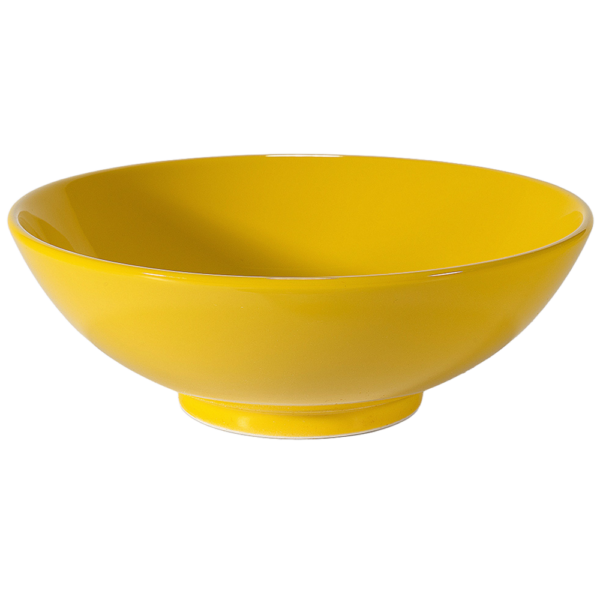 01020054 ウルトライエロー 丸6.3丼 19.5×7㎝ 900㏄ P.59 ￥1900（税抜）