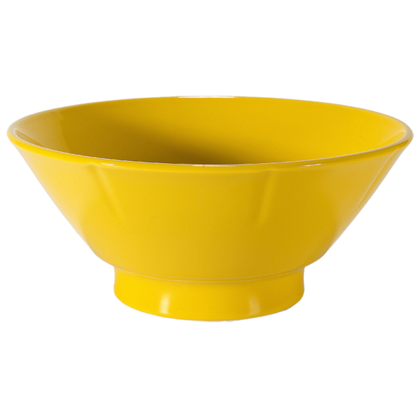 01020687 ウルトライエロー 切立高台7寸丼 21×9.2㎝ 1280㏄ P.59 ￥2850（税抜）