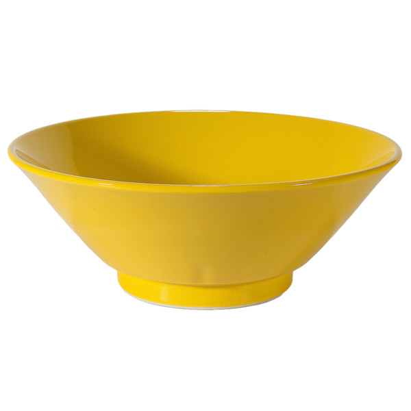 01020731 ウルトライエロー 切立6.8丼（厚口） 20.1×7.7㎝ 1000㏄ P.59 ￥2300（税抜）