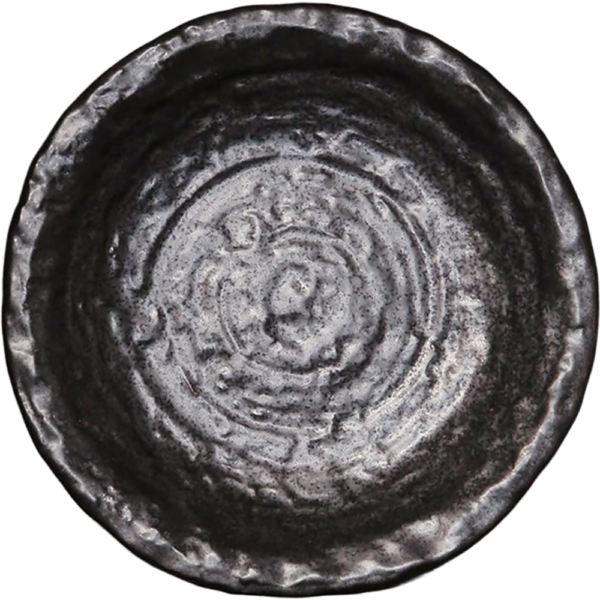 01060625 黒マジック 7寸皿  22.5×3.1㎝ P.41 ￥1700（税抜）