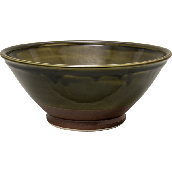 01170072 ﾒｶﾞ丼･ｷﾞｶﾞ丼 1 織部（目無）尺丼 30×12.5㎝ P.6 ￥15000（税抜）